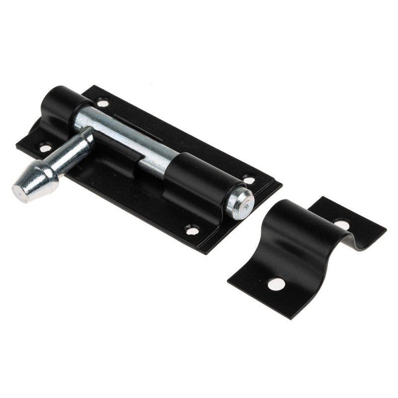 1 pcs - RS PRO Steel Epoxy/Polyester Door Bolt, 85 x 38mm