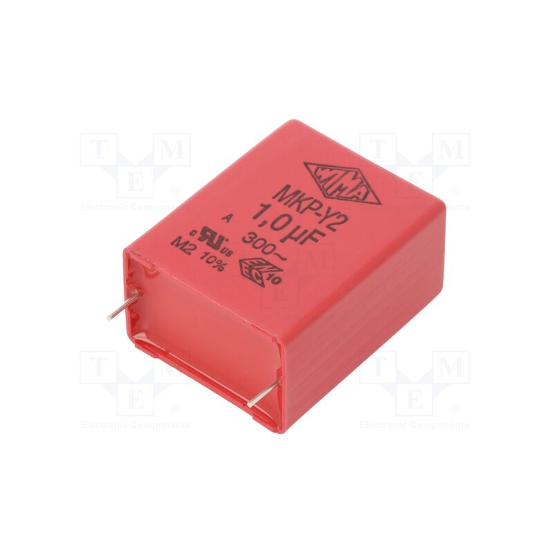 1 pcs x WIMA - MKY22W41006J00KSSD - Capacitor: polypropylene, 1uF, 31.5x20x39.5mm, THT, ±10%, 27.5mm