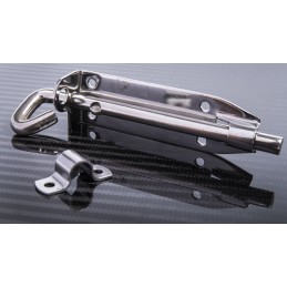 1 pcs - RS PRO Stainless Steel Padlockable Door Bolt, 152mm