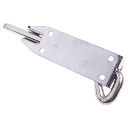 1 pcs - RS PRO Stainless Steel Padlockable Door Bolt, 152mm