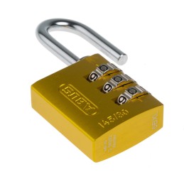 1 pcs - ABUS 145/30 Combination Weatherproof Aluminium, Steel Safety Padlock, 5mm Shackle, 30mm Body