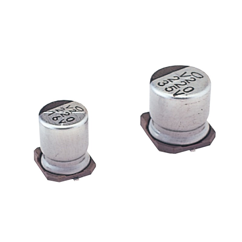 100 pcs - Nichicon 47μF Electrolytic Aluminium Electrolytic Capacitor 35V dc, Surface Mount - UUR1V470MCL6GS