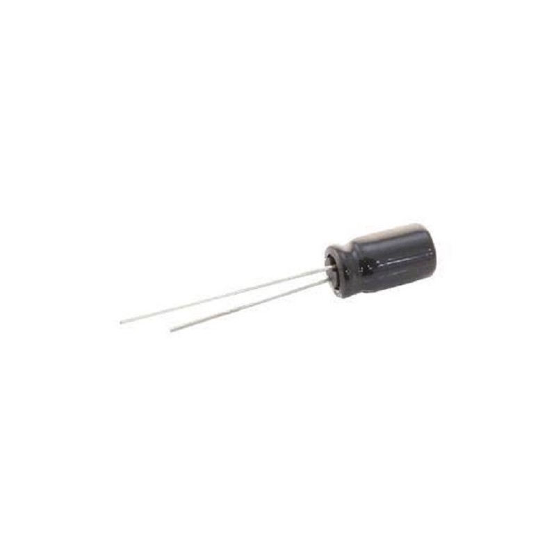 100 pcs - Panasonic 220μF Aluminium Electrolytic Capacitor 6.3V dc, Radial, Through Hole - ECEA0JKA221I