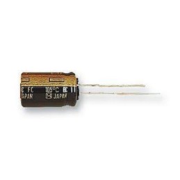 100 pcs - Panasonic 470μF Aluminium Electrolytic Capacitor 6.3V dc, Radial, Through Hole - EEUFR0J471H