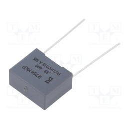 2 pcs x KEMET - R75MI333050H4J - Capacitor: polypropylene, 330nF, 18x8.5x14.5mm, THT, ±5%, 15mm