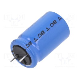 1 pcs x VISHAY - MAL204861102E3 - Capacitor: electrolytic, THT, 1mF, 50VDC, Ø16x25mm, Pitch: 7.5mm