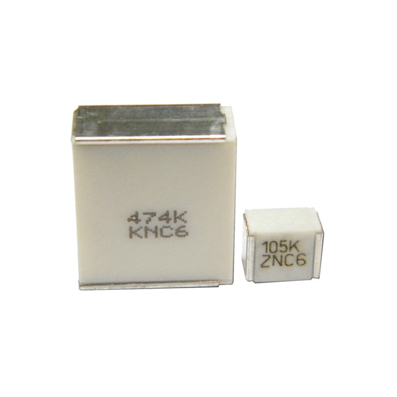 10 pcs - KEMET F161 Polyester Film Capacitor, 40 V ac, 63 V dc, ±20%, 470nF, Surface Mount