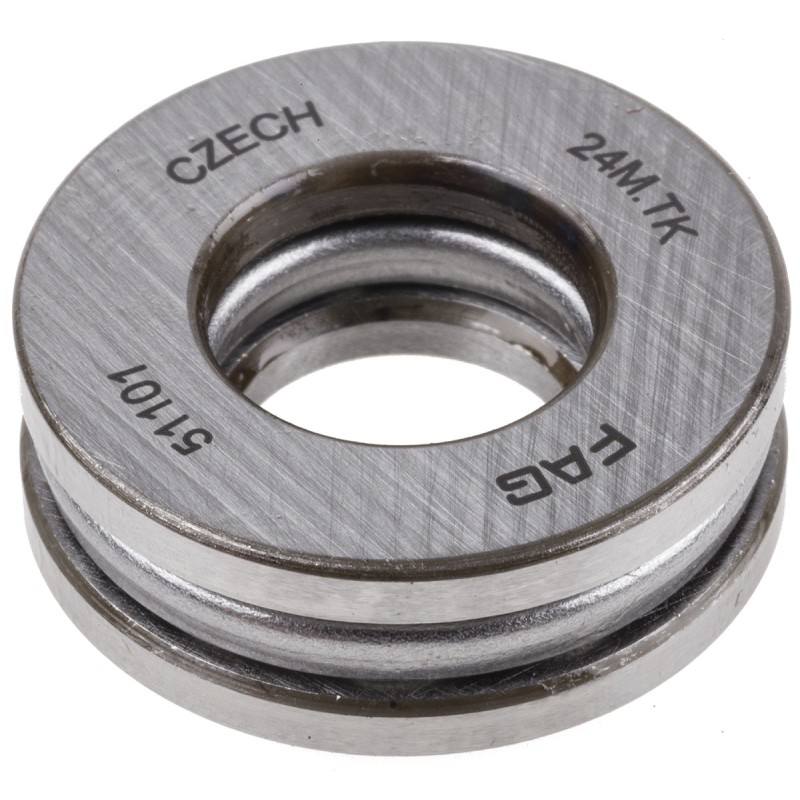 1 pcs - FAG 51101 Thrust Ball Bearing- Open Type 12mm I.D, 26mm O.D