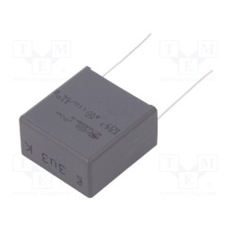 1 pcs x KEMET - F863FU335K310ALW0L - Capacitor: polypropylene, 3.3uF, 32x33x18mm, THT, ±10%, 27.5mm