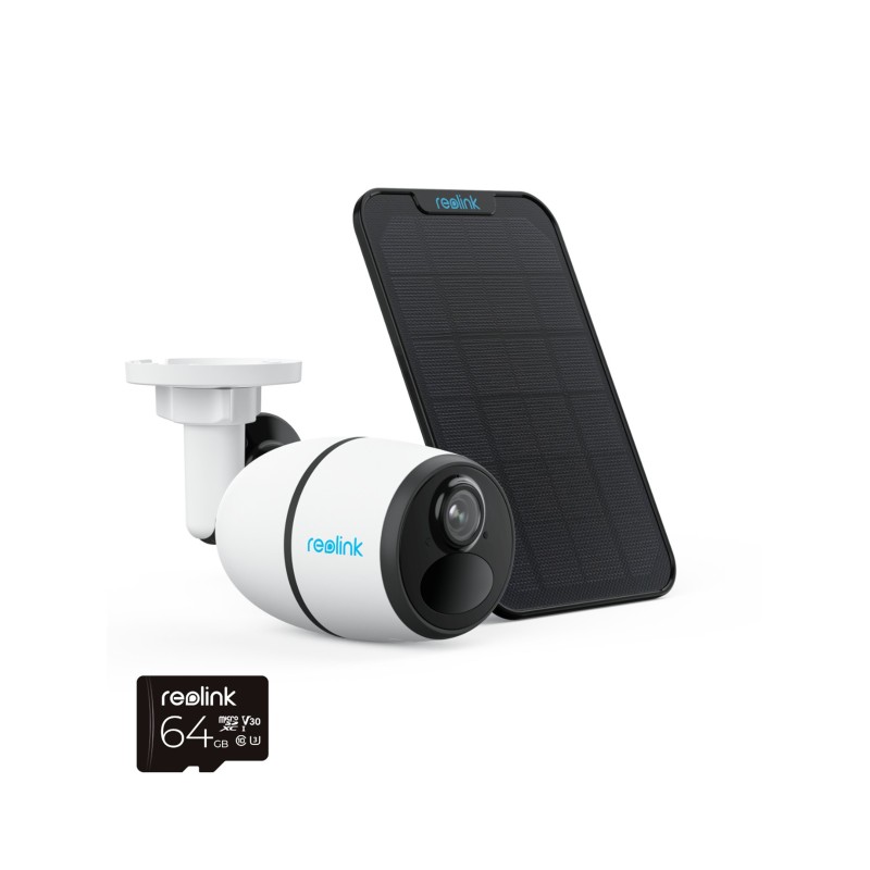 1 pcs - Reolink Indoor, Outdoor PoE Solar Powered CCTV Camera, 2560 x 1440 Resolution