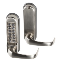 1 pcs - Stainless Steel Mechanical Polished Code Lock