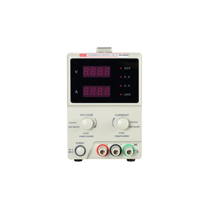 1 pcs - RS PRO Digital Bench Power Supply, 0 - 60V, 0 - 5A, 1-Output, 300W - UKAS Calibrated