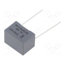 2 pcs x KEMET - R75MI333050H7J - Capacitor: polypropylene, 330nF, 18x13x12mm, THT, ±5%, 15mm, 400VDC