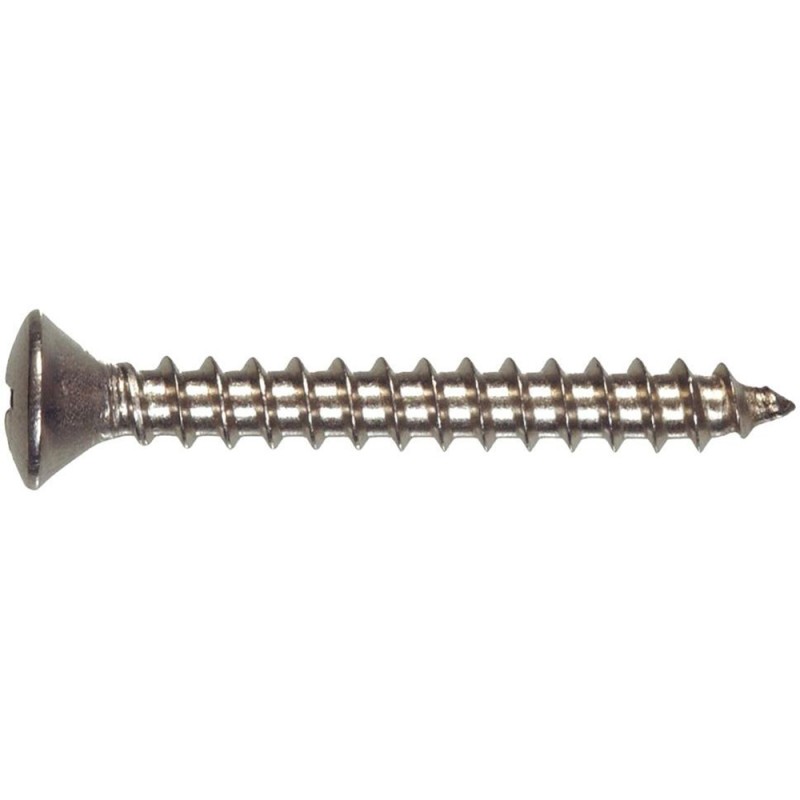 50 pcs - RS PRO Oval Head Self Tapping Screw, 2in Long