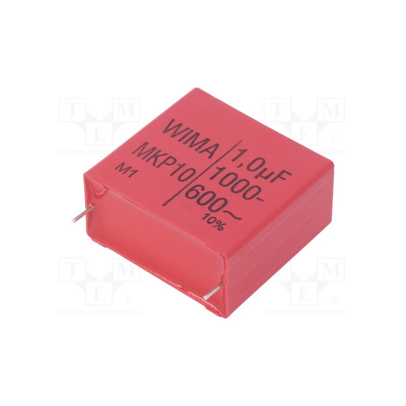 1 pcs x WIMA - MKP1O141007G00KSSD - Capacitor: polypropylene, 1uF, 41.5x20x39.5mm, THT, ±10%, 37.5mm
