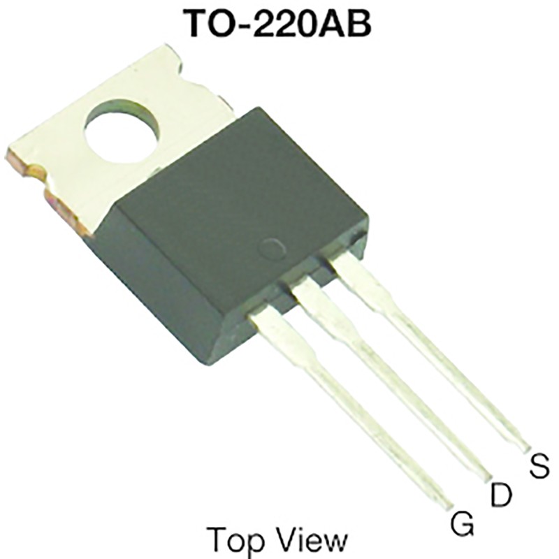 5 pcs - N-Channel MOSFET, 150 A, 40 V, 3-Pin TO-220AB Vishay SUP40012EL-GE3
