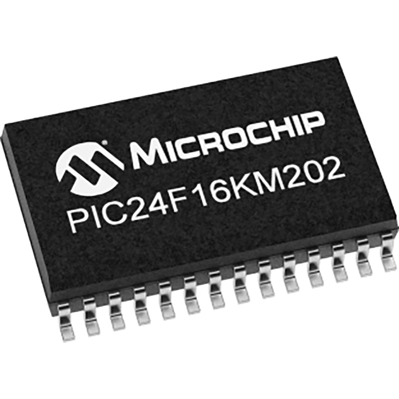 5 pcs - Microchip PIC24FV16KM202-I/SS, 16bit PIC Microcontroller, PIC24FV, 32MHz, 16 kB Flash, 28-Pin SSOP