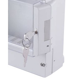 1 pcs - Bopla Silver Steel Cylinder Lock, Push Unlock