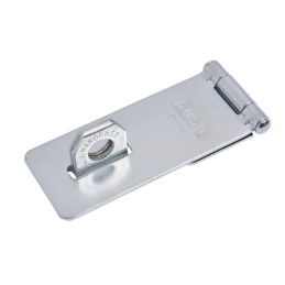 1 pcs - Kasp Steel Chrome Hasp & Staple, 115 x 13mm, 47mm