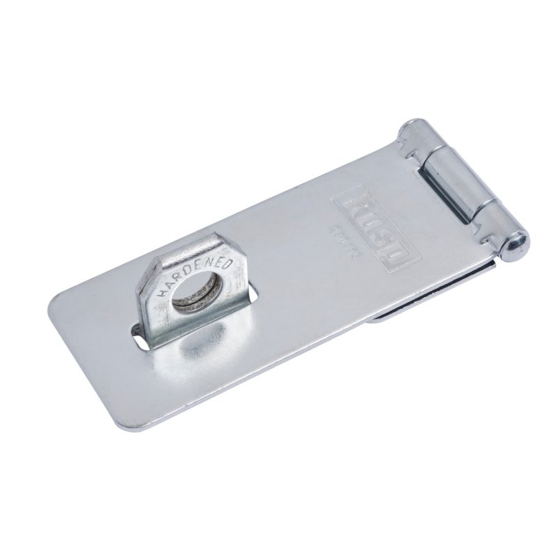 1 pcs - Kasp Steel Chrome Hasp & Staple, 115 x 13mm, 47mm