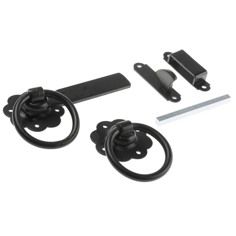 1 pcs - RS PRO Steel Gate Latch, 127 x 80 x 7mm