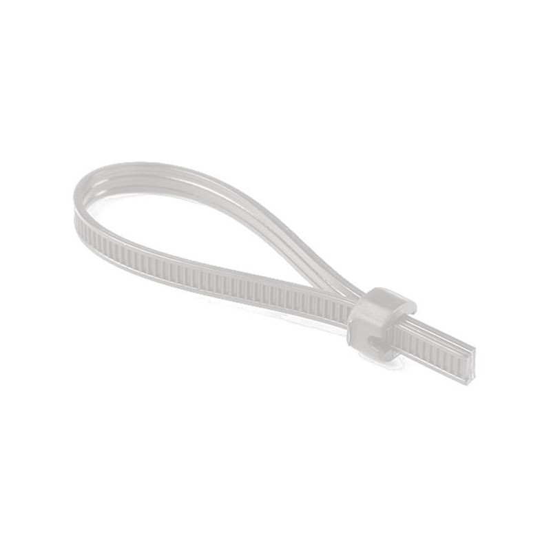 1 Bag of 20000 - HellermannTyton Cable Ties, 9mm x 8 mm, Natural Polyamide 6.6 (PA66)