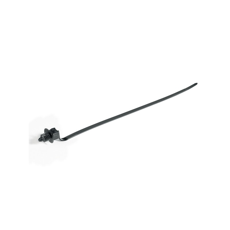 1 Bag of 2500 - HellermannTyton Cable Tie, Releasable, 232mm x 4.7 mm, Black Polyamide 6.6 (PA66)