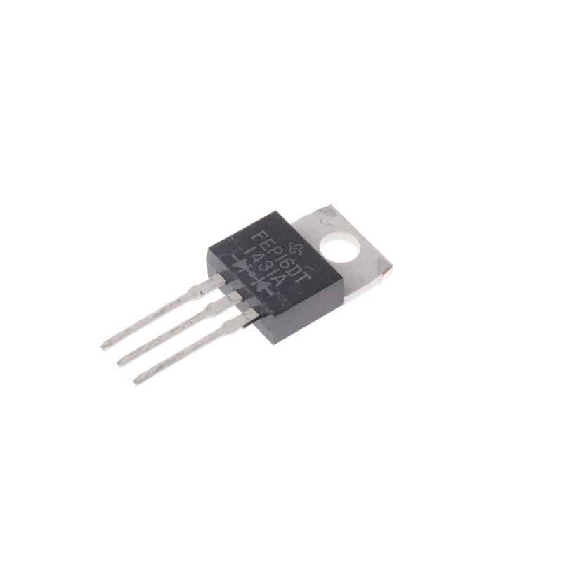 5 pcs - Vishay 200V 16A, Dual Ultrafast Rectifiers Diode, 3-Pin TO-220AB FEP16DT-E3/45