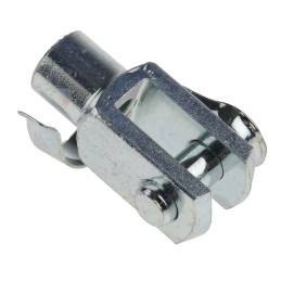 1 pcs - RS PRO Steel M6 x 1 Clevis, 31mm x 12mm