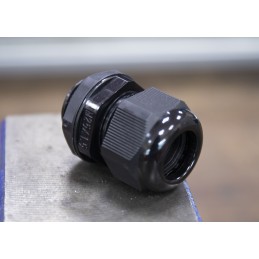 1 Bag of 5 - RS PRO Black Nylon Cable Gland, M25 Thread, 13mm Min, 18mm Max, IP68