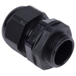 1 Bag of 5 - RS PRO Black Nylon Cable Gland, M25 Thread, 13mm Min, 18mm Max, IP68
