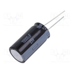 1 pcs x PANASONIC - EEUHD1E103 - Capacitor: electrolytic, THT, 10000uF, 25VDC, Ø18x35.5mm, ±20%