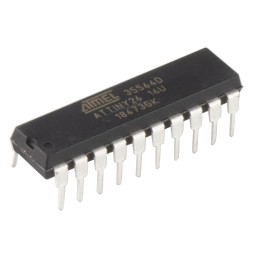 5 pcs - Microchip ATTINY26-16PU, 8bit AVR Microcontroller, ATtiny26, 16MHz, 2 kB Flash, 20-Pin PDIP