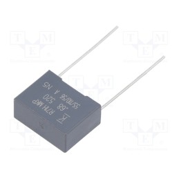 2 pcs x KEMET - R71VI368050H6K - Capacitor: polypropylene, 680nF, 18x13.5x7.5mm, THT, ±10%, 15mm