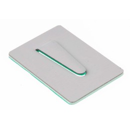 1 Bag of 50 - HellermannTyton White Electroplated Steel Cable Clip, 8mm Max. Bundle