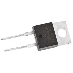 5 pcs - Taiwan Semi 600V 8A, Silicon Junction Diode, 2-Pin TO-220AC MUR860 C0