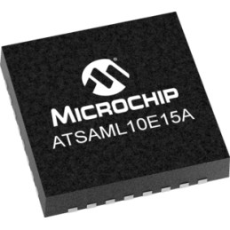 5 pcs - Microchip ATSAML10E15A-MU, 32bit ARM Cortex M23 Microcontroller, SAML10, 32MHz, 32 kB Flash, 32-Pin VQFN