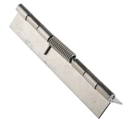 1 pcs - Pinet Steel Spring Hinge, 120mm x 40mm x 1.5mm