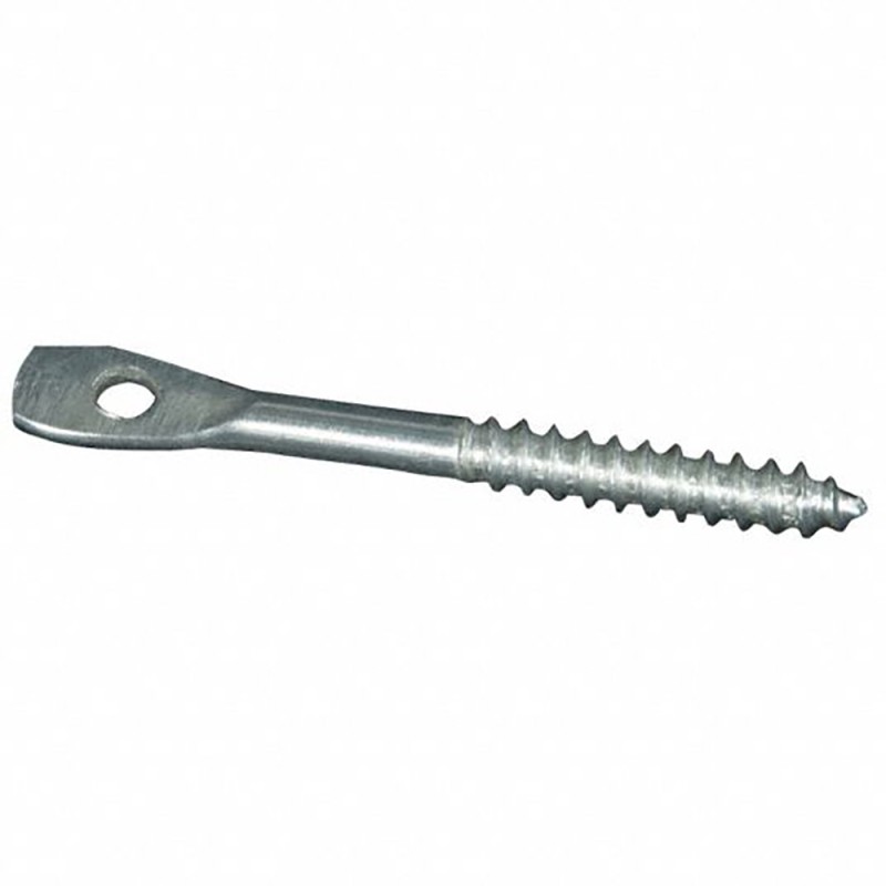 50 pcs - Steel Lag Screws, 1/4in x 3in