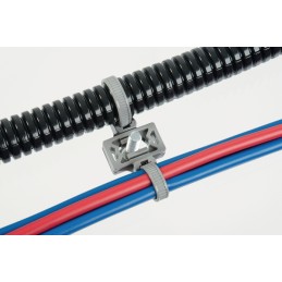 1 Bag of 500 - HellermannTyton Cable Tie, Releasable, 162mm x 4.6 mm, Black Nylon