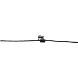 1 Bag of 500 - HellermannTyton Cable Tie, 369mm x 7.7 mm, Black Polyamide