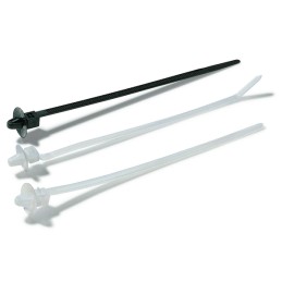 1 Bag of 500 - HellermannTyton Cable Ties, Releasable, 160mm x 5 mm, Black Polyamide 6.6 (PA66)