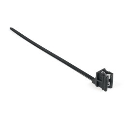 1 Bag of 500 - HellermannTyton Cable Tie, Releasable, 160mm x 4.6 mm, Black PA 6.6 Heatstabilised