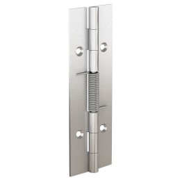 1 pcs - Pinet Steel Spring Hinge, Screw Fixing, 120mm x 40mm x 1.5mm