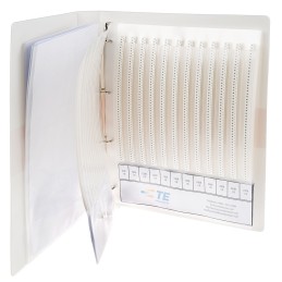 1 pcs - TE Connectivity, CRG0805 Thick Film, SMT 122 Resistor Kit, with 50 pieces, 0 Ω - 1MΩ