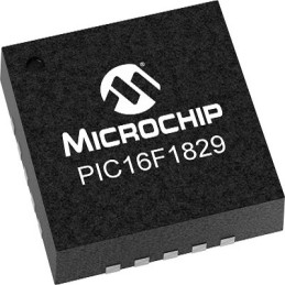 5 pcs - Microchip PIC16F1829-I/GZ 8 bit MCU Microcontroller MCU, PIC16, 10-Pin UQFN