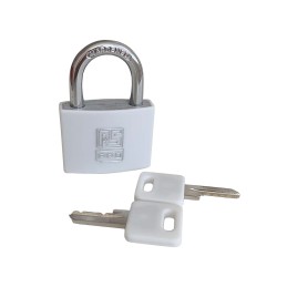 1 pcs - RS PRO Key Padlock, 6mm Shackle, 43mm Body