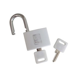 1 pcs - RS PRO Key Padlock, 6mm Shackle, 43mm Body