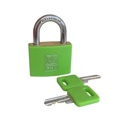 1 pcs - RS PRO Key Padlock, Keyed Alike, 6mm Shackle, 40mm Body