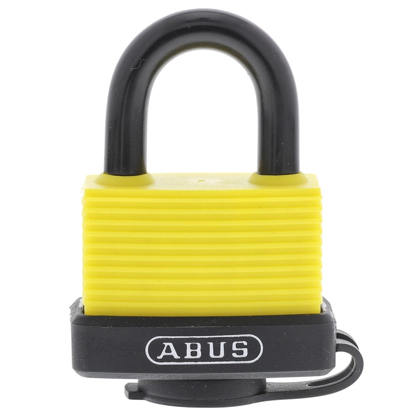 1 pcs - ABUS Key Weatherproof Aluminium, Steel Safety Padlock, Keyed Alike, 8mm Shackle, 53mm Body